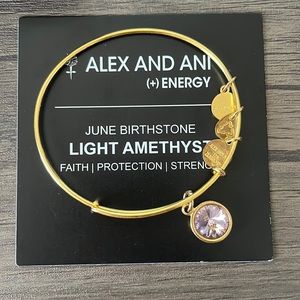 Alex and Ani June birthstone bracelet